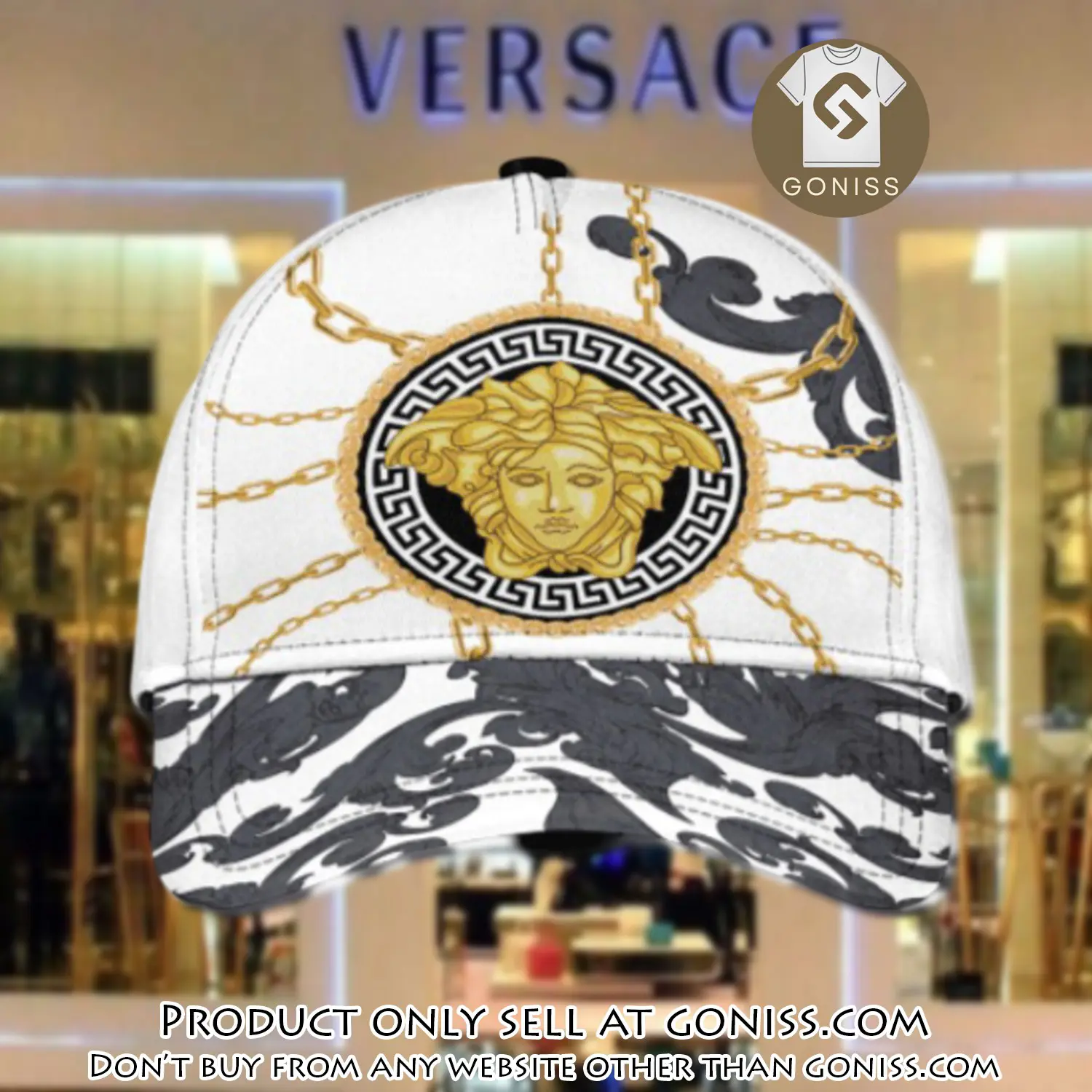Versace luxury cap print 3d trending cap ctc1136 gn5629115